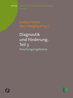 cover image of Diagnostik und Förderung. Teil 3